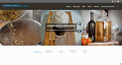 Desktop Screenshot of homebrewanswers.com